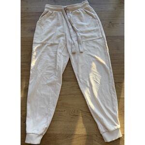 Banana Republic Joggers‎ Size Small Petite Cream